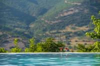 Widok na góry z tego hotelu