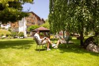 A garden outside Hotel Lido - slow & natural living