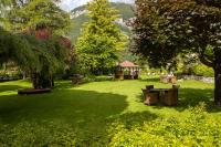 A garden outside Hotel Lido - slow & natural living