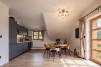 Kuchyň nebo kuchyňský kout v ubytování Apartmán Manuel