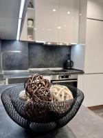 Kuchyň nebo kuchyňský kout v ubytování Bodega Apartments II