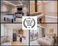 Půdorys ubytování Luxurious 2BR Apt at Blue Waters, Near Marina Mall