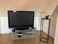 TV a/nebo společenská místnost v ubytování Ubytování U Hradu