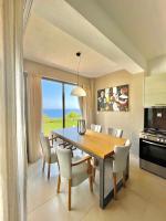 A kitchen or kitchenette at Koumaros Villas