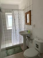 Koupelna v ubytování Apartmá 2 Zbytiny