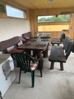 Posezení v ubytování Apartmá 2 Zbytiny