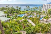 an aerial view of the resort with the ocean in the background at Andaz Maui at Wailea Resort - A Concept by Hyatt in Wailea