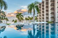 a rendering of a hotel with palm trees and a pool at Andaz Maui at Wailea Resort - A Concept by Hyatt in Wailea