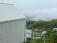 ゲストハウスの近くで見られる自然の景観
