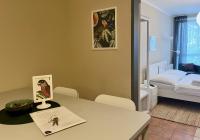 Postel nebo postele na pokoji v ubytování Apartmány Nad ZOO