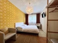 Postel nebo postele na pokoji v ubytování Apartmány Nad ZOO