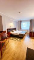 Posteľ alebo postele v izbe v ubytovaní Hotel Chata Za Wsią