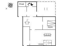 Půdorys ubytování Holiday Home Truels - 2km from the sea by Interhome