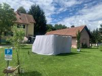 Vonkajšia záhrada v ubytovaní Sternenhimmel Gamlitz FeWo 3 SZ