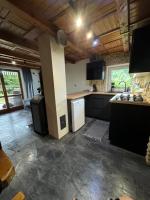 A kitchen or kitchenette at Chata na Liptove