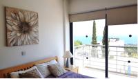 Balkón nebo terasa v ubytování Lenia's Sea View Villa