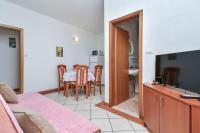 Půdorys ubytování Apartment in Pisak with sea view, balcony, air conditioning, Wi-Fi (4871-2)