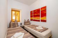 Posteľ alebo postele v izbe v ubytovaní Holiday house Villa Šilo