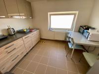 Kuchyň nebo kuchyňský kout v ubytování 3-Bedroom apartment in Rajhrad, with kitchen, 2 bathrooms, parking