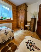 Posteľ alebo postele v izbe v ubytovaní Apartament z widokiem na góry - Split AC, Private Terrace, Private Parking