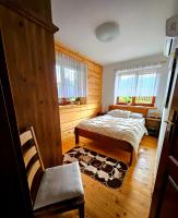 Posteľ alebo postele v izbe v ubytovaní Apartament z widokiem na góry - Split AC, Private Terrace, Private Parking