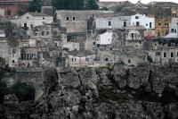 Výhľad na mesto Matera alebo výhľad na mesto priamo z dovolenkového domu
