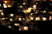 Výhľad na mesto Matera alebo výhľad na mesto priamo z dovolenkového domu