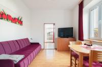 TV a/nebo společenská místnost v ubytování Apartmán Karlovice