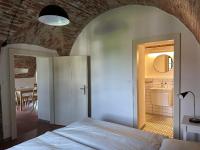 Postel nebo postele na pokoji v ubytování Apartmány Hodňov 17