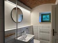 Koupelna v ubytování Apartmány Hodňov 17