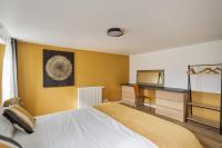 Łóżko lub łóżka w pokoju w obiekcie Terra Lodge - maison avec piscine proche plages