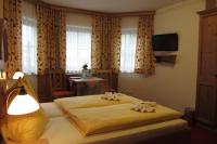 Posteľ alebo postele v izbe v ubytovaní Hotel Garni Landhaus Trenkenbach