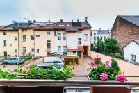 Budova, kde se aparthotel nachází