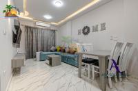 Půdorys ubytování The Awesome 3-Bedroom Apartment & 2 bathroom in Al-Ahyaa Hurghada