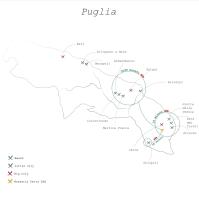 Plan piętra w obiekcie Masseria Petra