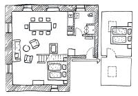 Půdorys ubytování Apartmány Hodňov 17