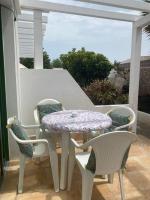 A balcony or terrace at Una vista inolvidable