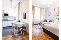 Kuchyňa alebo kuchynka v ubytovaní Househost Apartment - Kupa 2