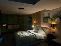 Posteľ alebo postele v izbe v ubytovaní Mountains Hotel