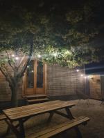 Tiny House Petite Balnéo Cheminée exterieureの見取り図または間取り図