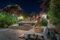 A garden outside Ktima Kourou
