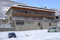 Hostal La Cabanya during the winter