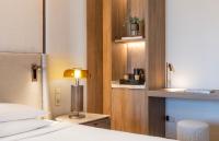 Postel nebo postele na pokoji v ubytování Hotel Princesa Plaza Madrid