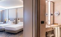 Postel nebo postele na pokoji v ubytování Hotel Princesa Plaza Madrid