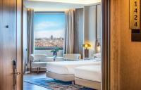 Postel nebo postele na pokoji v ubytování Hotel Princesa Plaza Madrid