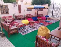 Posezení v ubytování L'Oasis de Safaga Hotel