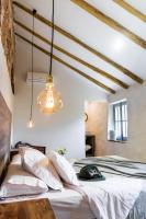 Cama o camas de una habitación en Balneario Aguas de Villaharta