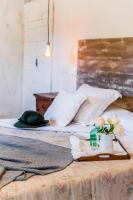 Cama o camas de una habitación en Balneario Aguas de Villaharta