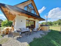 Vonkajšia záhrada v ubytovaní Ca' Fam Chalets