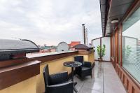 Balkón alebo terasa v ubytovaní Apartementy Plac Solny 20